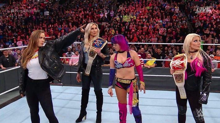 Rousey's debut